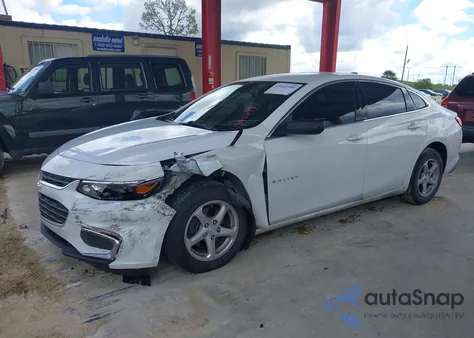 2016 Chevrolet Malibu Ls from USA, damaged, VIN 1G1ZB5ST1GF260543